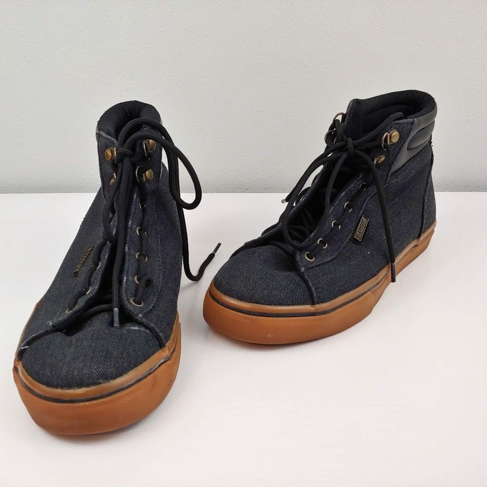 Mens 7.5 Lugz tennis shoe‎ high top black